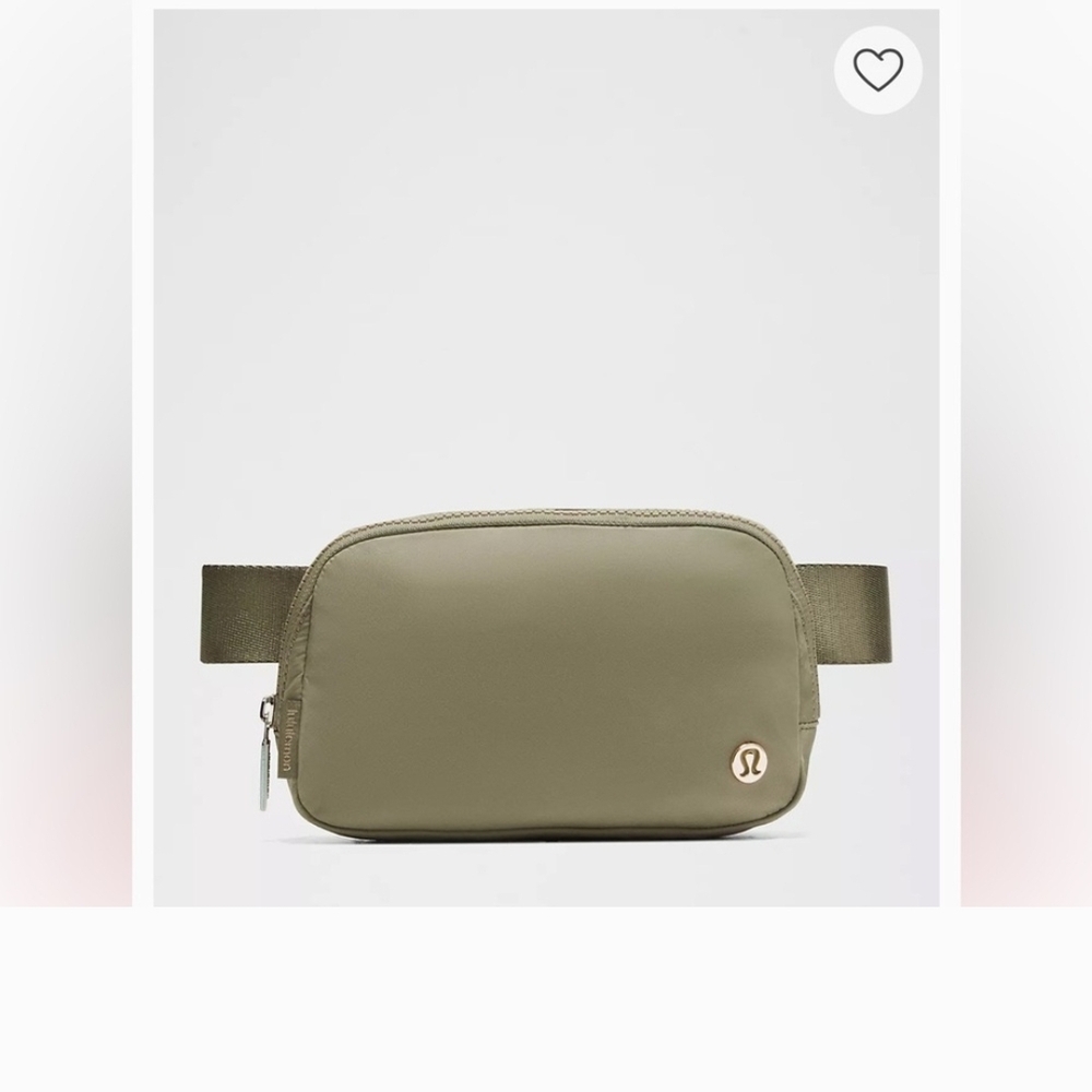 lululemon athletica Olive Green Belt Bag